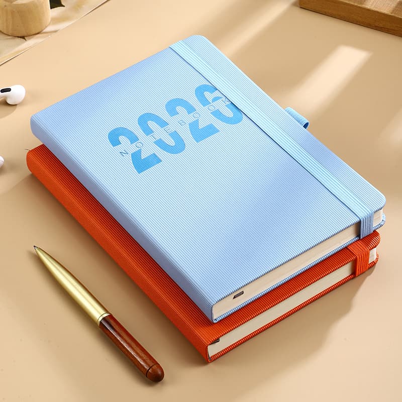 2026 New Thickened Daily Planner 365-Day Notebook 365-Day Schedule Book Custom Logo Wholesale