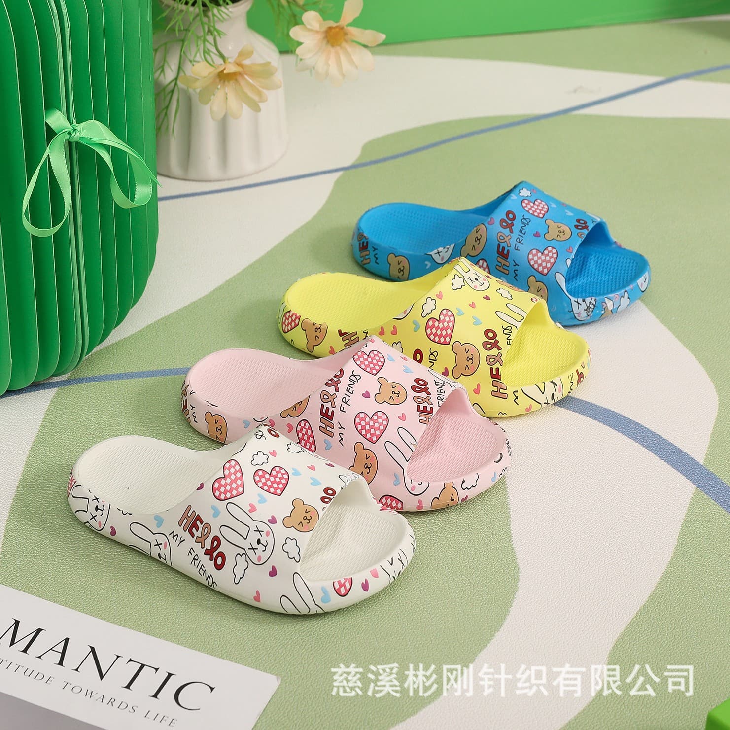 Baby Slippers Summer Cute Cartoon Children's Sandals Soft Sole Outdoor Bathroom Slippers for Girls and Boys Indoor Slippers in Stock