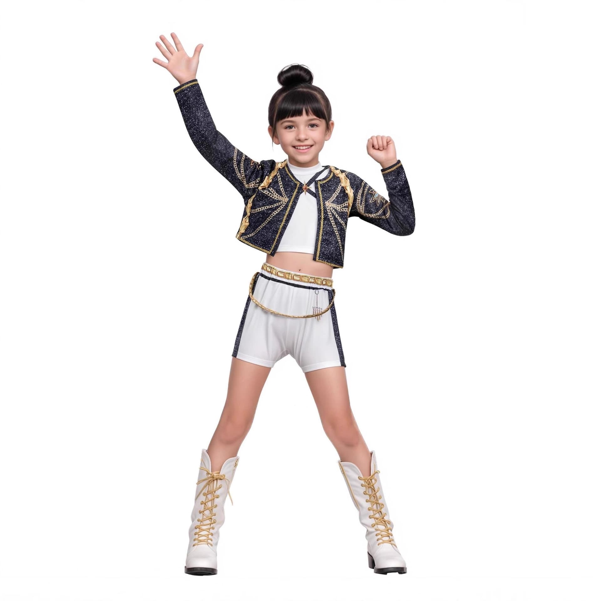 Amazon New Printed Women's and Children's Clothing Set