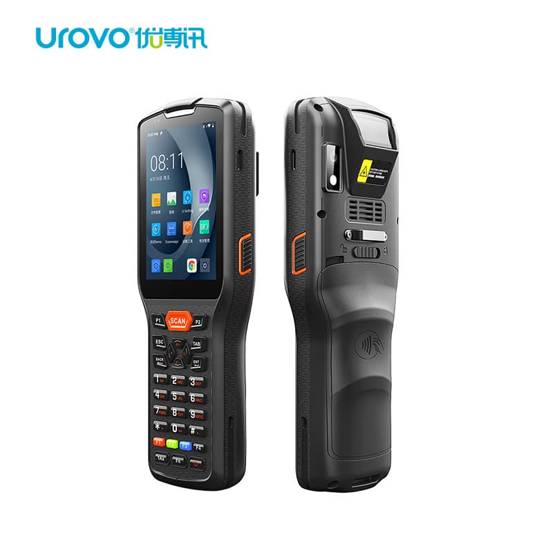 UROVO/Yoboon DT30/40 Android PDA Handheld Terminal for Express Logistics, Barcode Scanner, and Retail Inventory Management in Warehouses