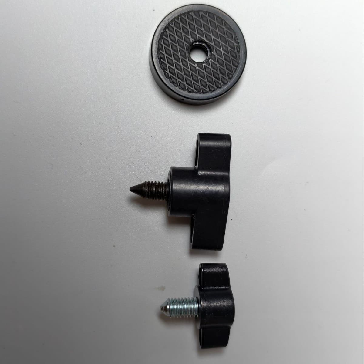 One-slot screw plastic disc, photography equipment tripod head plastic accessory