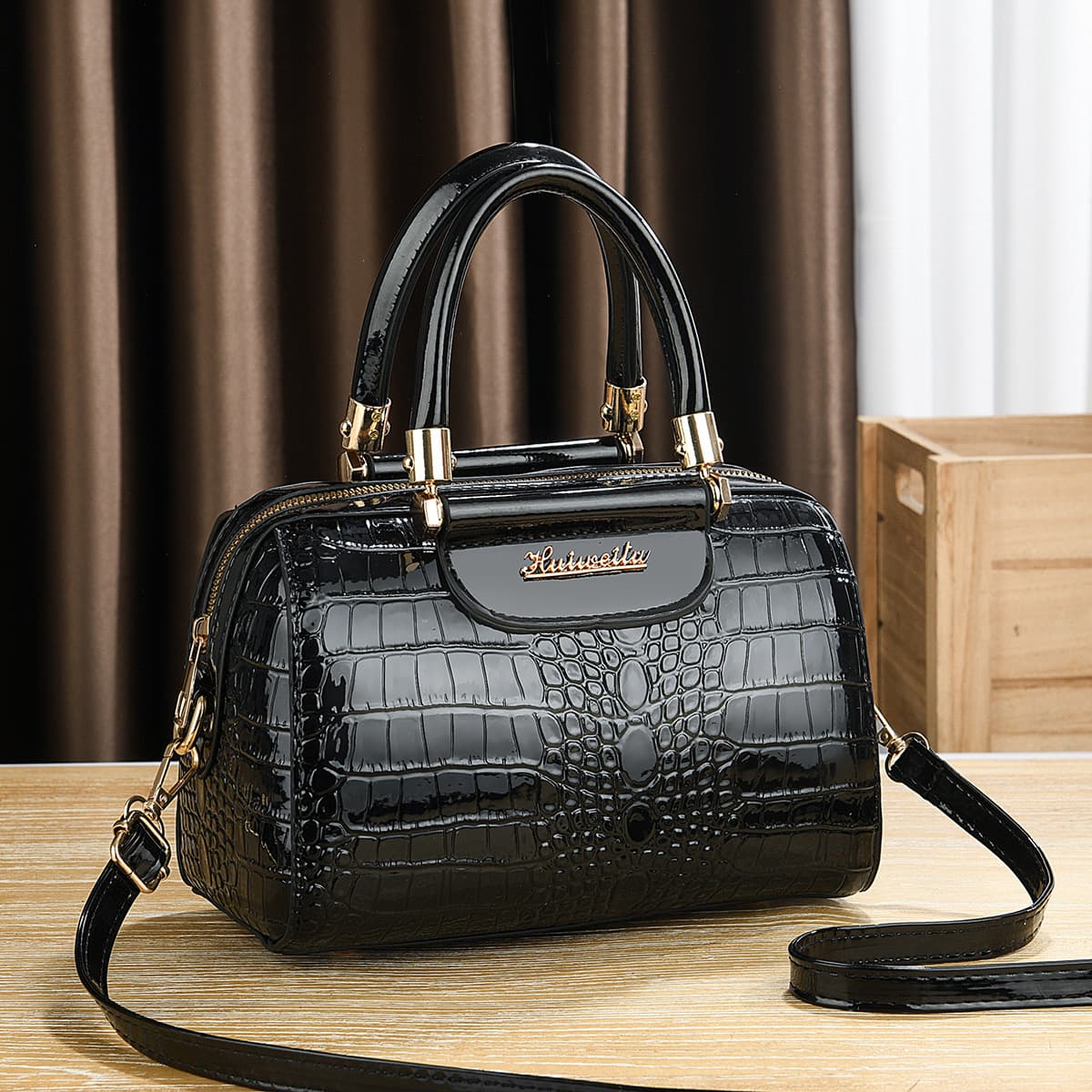 Cross-border Hot-selling Women's Handbag Tote Bag Large Capacity Premium Fashion Crossbody Bag Boston Pillow Bag Dropshipping