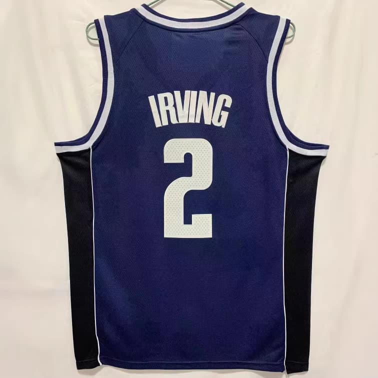 Dallas Mavericks 2# Kyrie Irving Embroidered Basketball Jersey