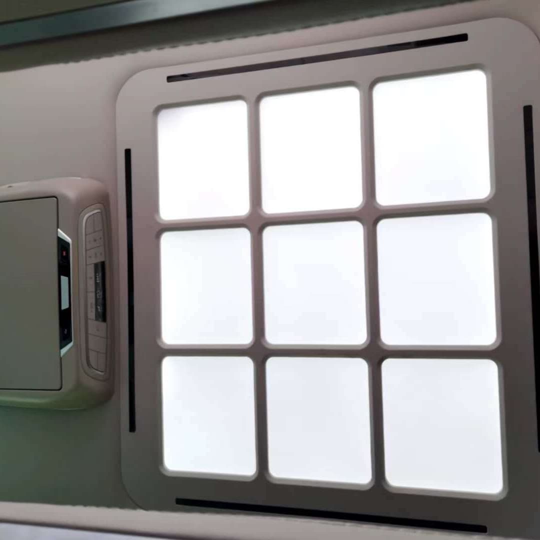 Aoxiangsheng Mitsubishi laser acrylic light guide panel, commercial car dome light panel, display cabinet, refrigerator light guide panel.