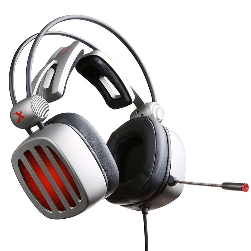 Siberia S21 Headphones Over-Ear Gaming Headset for Computer and Mobile Games, Iron Gray Esports Headphones