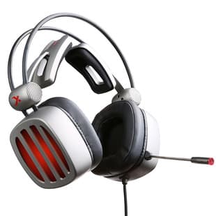 Siberia S21 Headset Over-Ear Gaming Headphone with Mic for PC Mobile Gaming Iron Gray Esports Internet Cafe