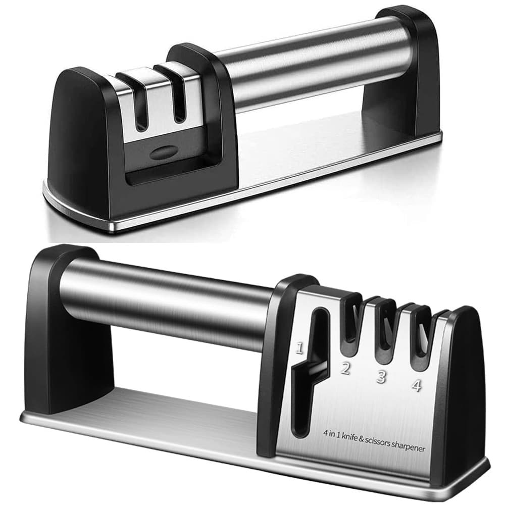 Quick Manual Kitchen Knife Sharpener Multi-Function Grinding Stone Home Use Fast Acting On-Camera Sharpener Tool