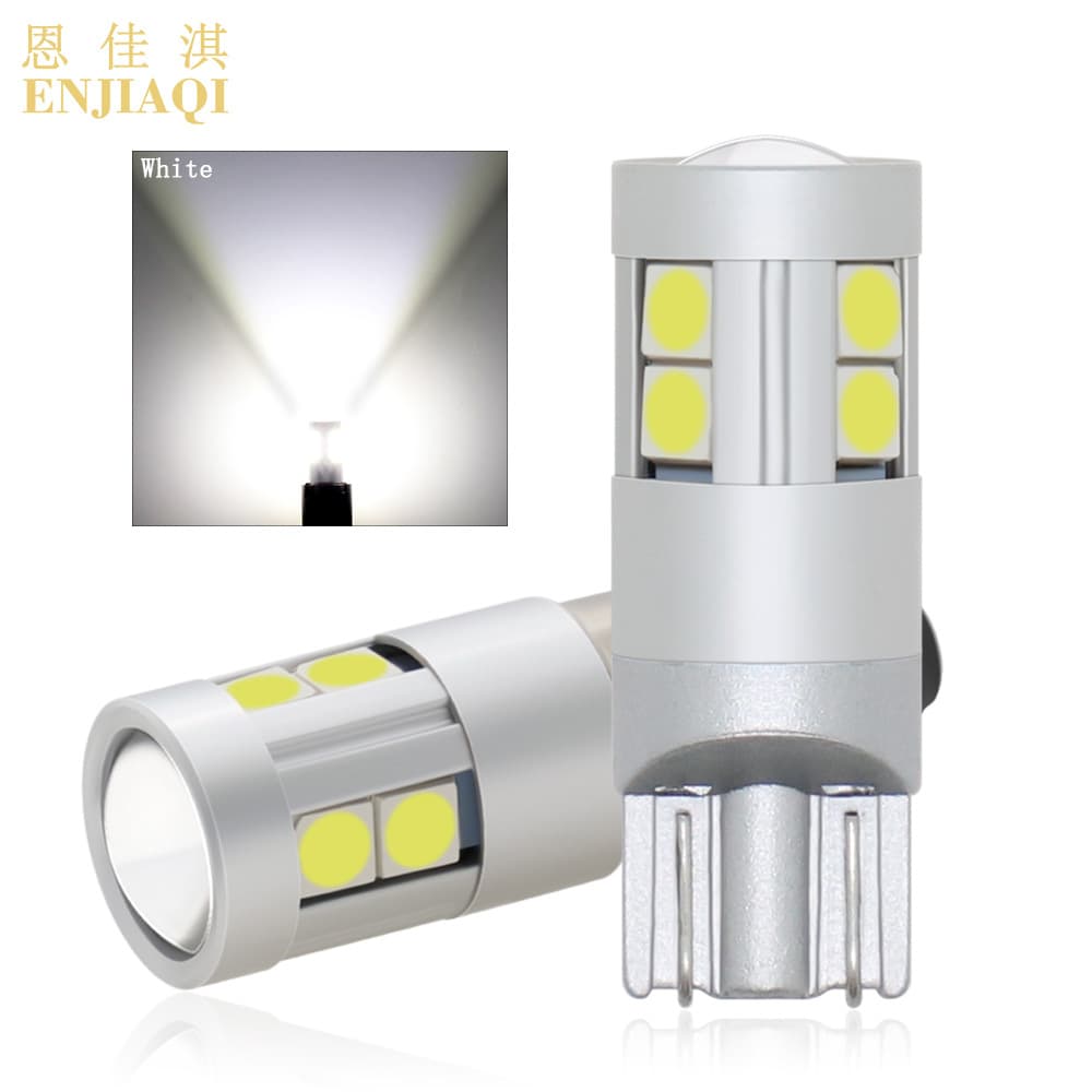 Car LED Marker Light T10 BA9S 9SMD 3030 Interior Light License Plate Light Decoding CANBUS Non-Polarity