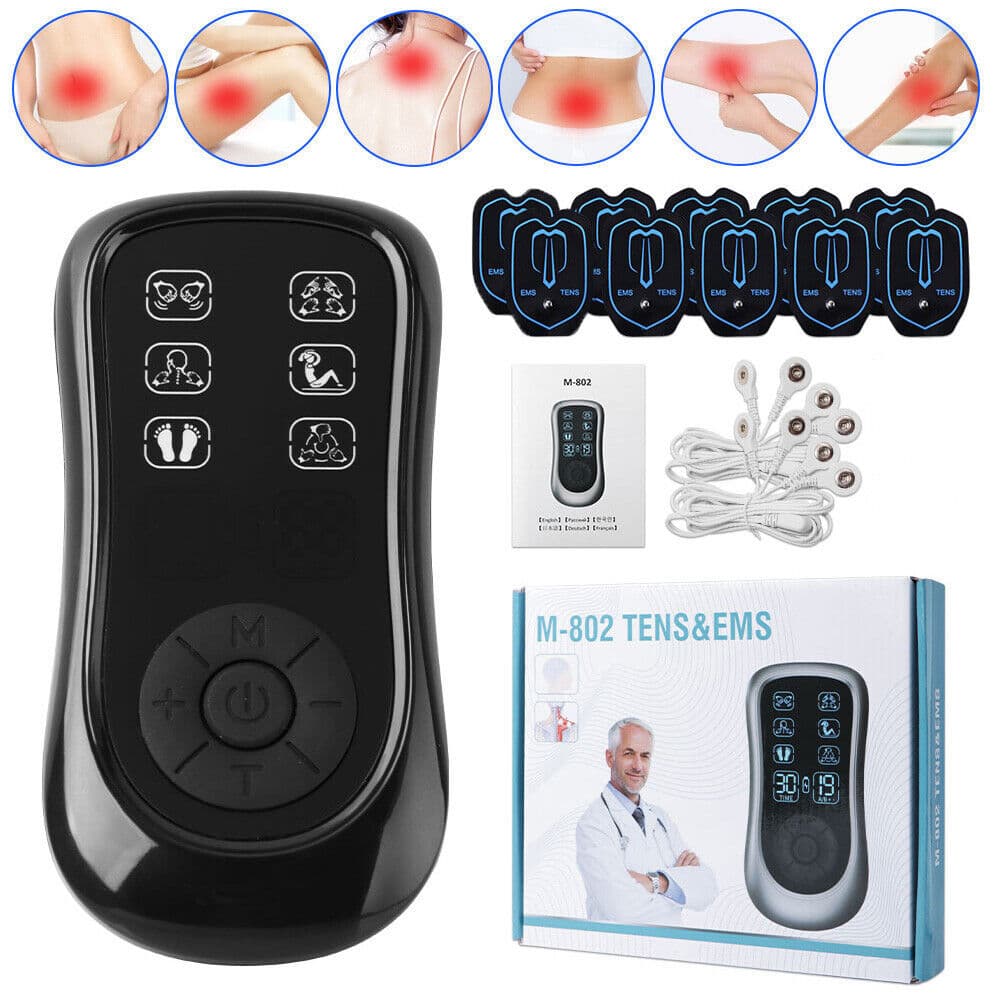 Multi-Function Physiotherapy Device for Home Use, Full Body Neck Shoulder Hand Pulse Acupuncture Point Digital Meridian Electrical Therapy