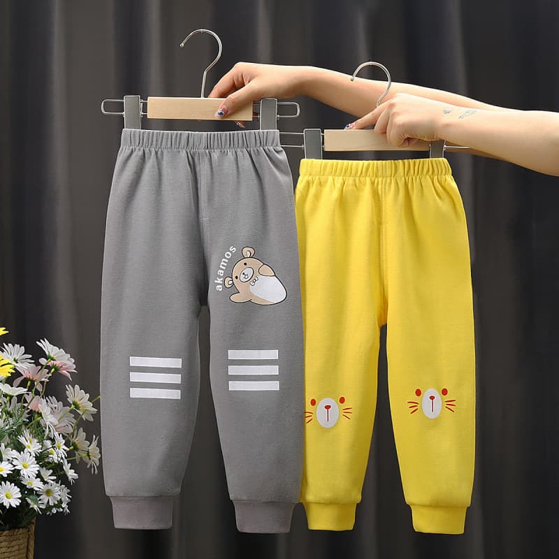 2023 Casual Children's Leggings for Boys and Girls, Baby Sports Pants for 0-6 Years Old Infants and Toddlers, Spring and Autumn Leggings
