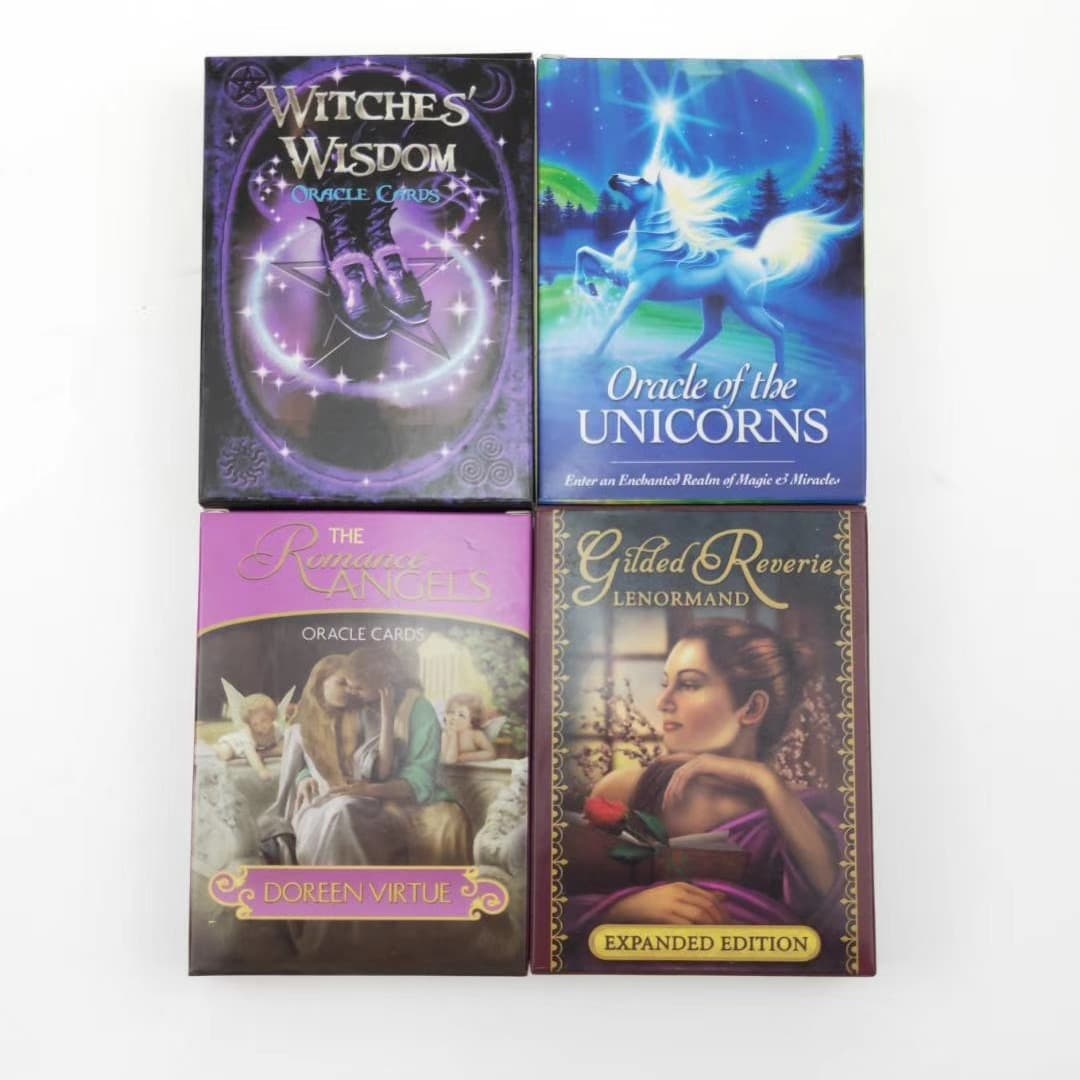 Oracle Card English Oracle Deck Tabletop Game Cards Cross-border Bestseller 18 Styles