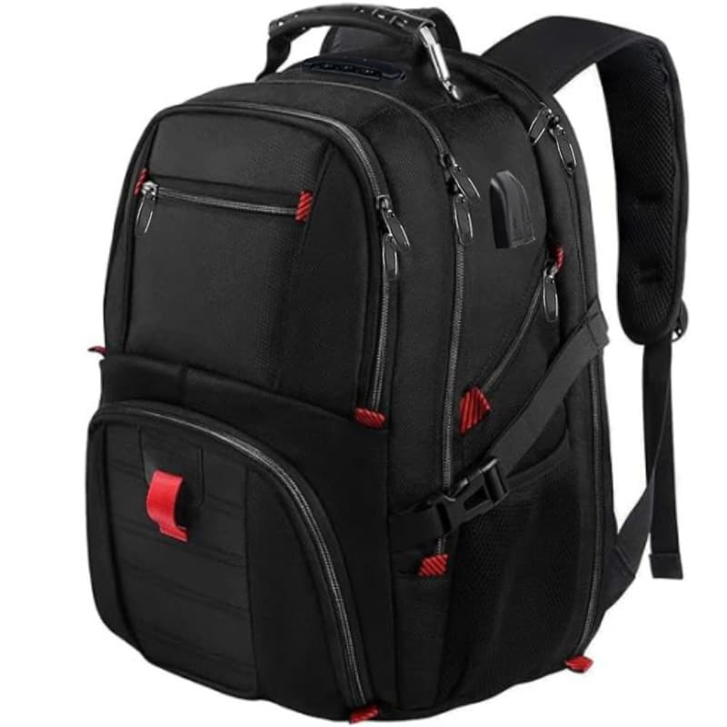 Large Capacity Multi-Function Computer Backpack USB Double Shoulder Bag Travel Bag Cross-Border Hot Selling Item