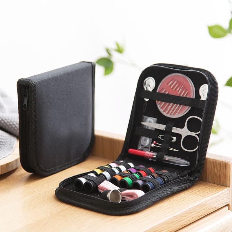 [Lightning Warehouse] Handmade Sewing Tools Travel Sewing Box 10-piece Set Home Portable Mending Sewing Box
