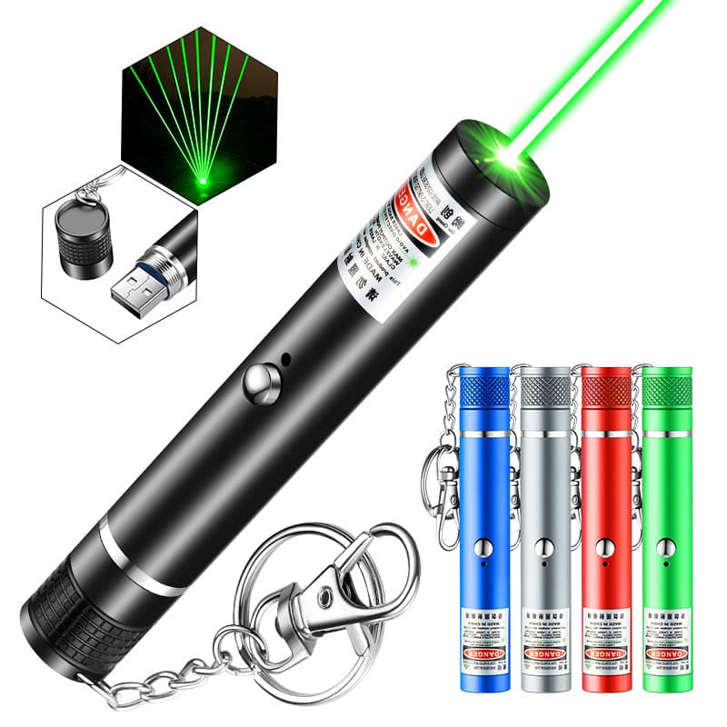 Laser pen rechargeable green laser light ultra-bright long-range infrared sales pointer indicator laser light flashlight