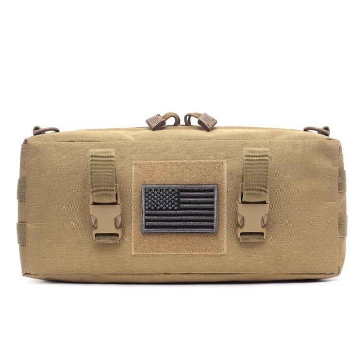 Outdoor Large Sundry Cosmetics Bag Waterproof Tactical Accessories Sports Waist Bag Molle Accessories Medical Bag