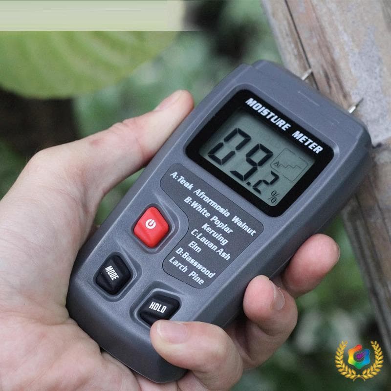 ✅ Wood Moisture Tester, Surface and Wall Paper Moisture Content and Humidity Detector, High-Precision Hygrometer