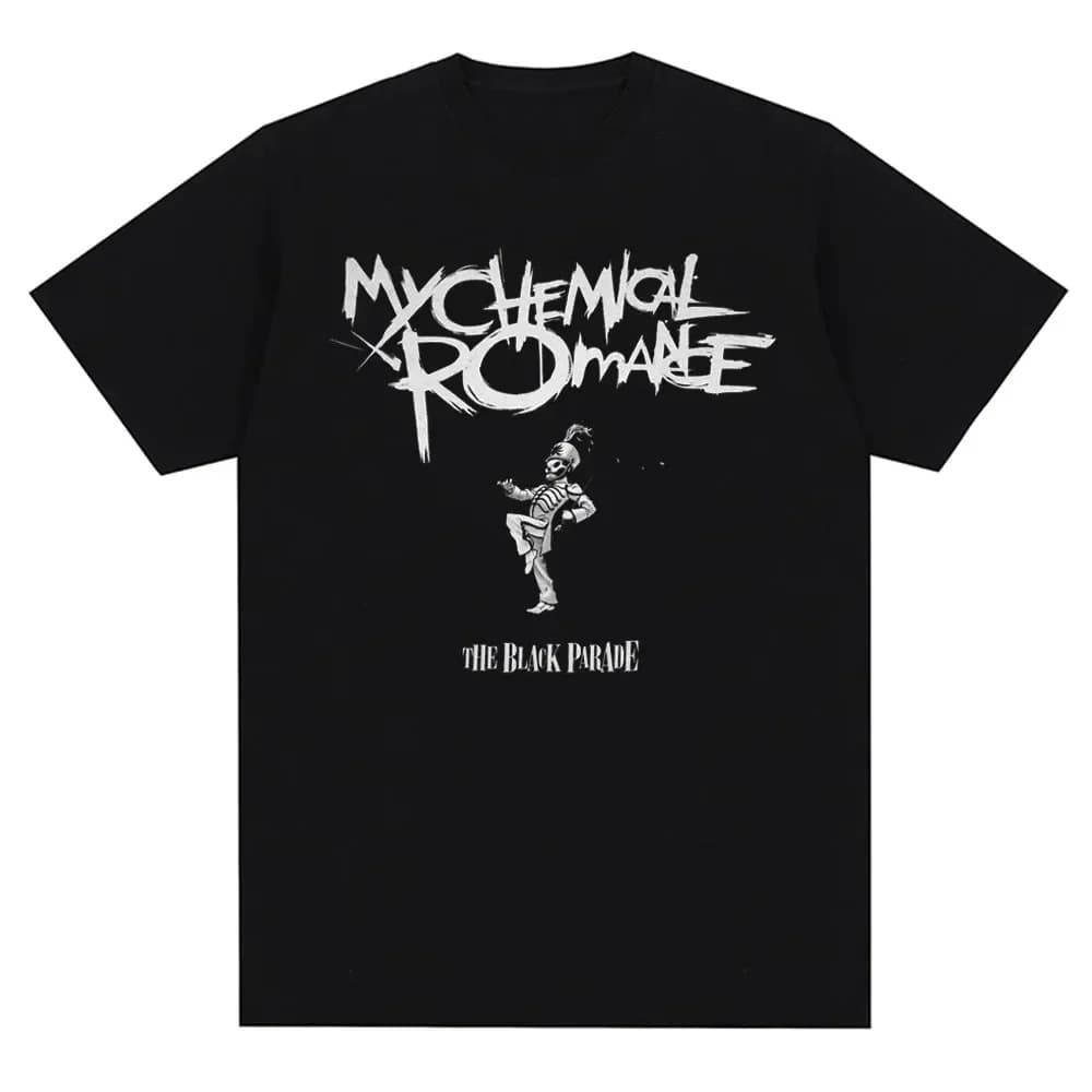 Punk Summer Top Comfortable Fashion Printed T-Shirt Romantic Summer Mood High Quality Rock Band Mcr