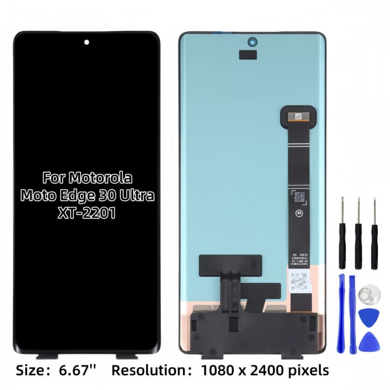 Compatible with Motorola Moto Edge 30 Ultra LCD Screen Assembly Touch Screen Repair Display
