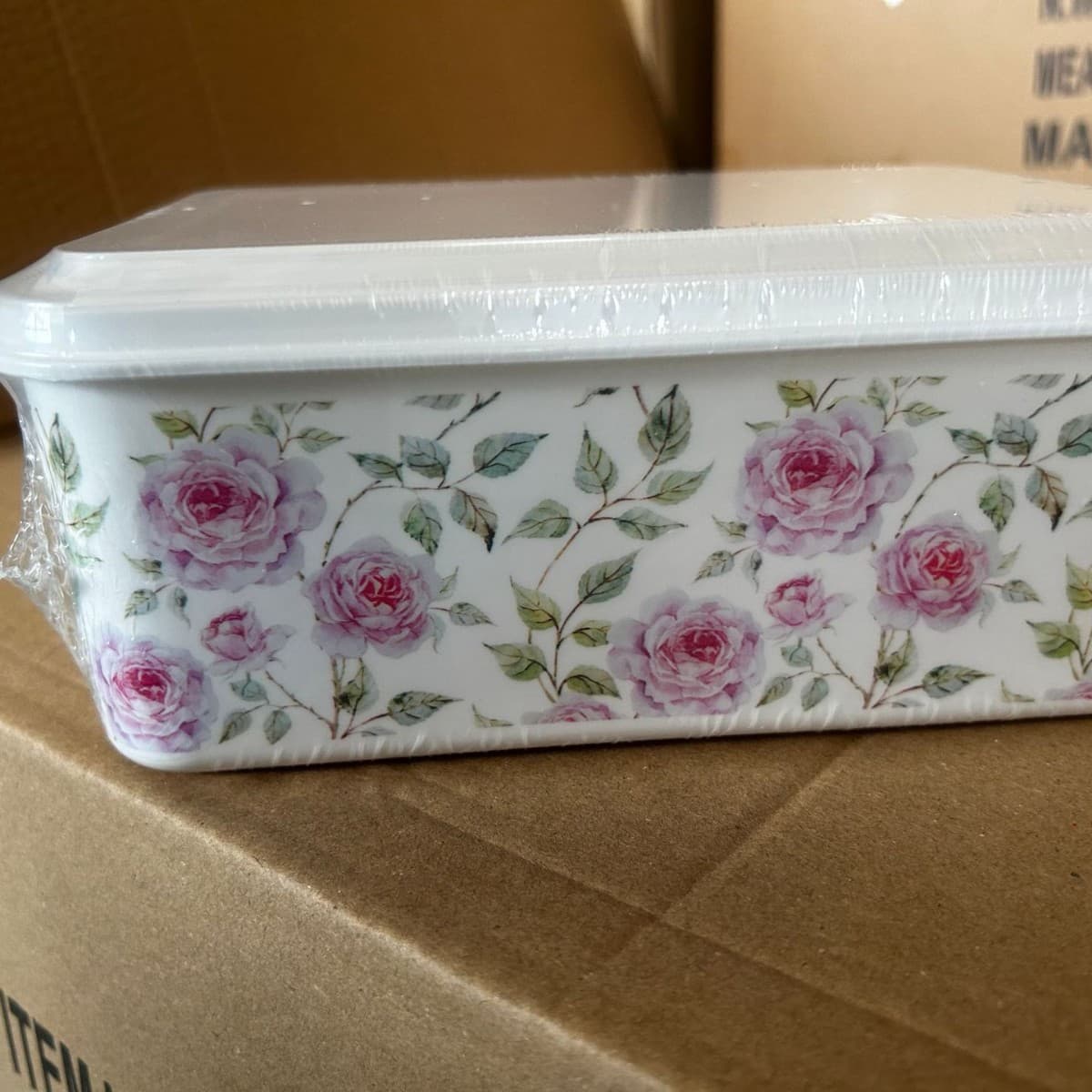 Cross-Border Food Grade Fresh-Keeping Lunch Box 4-Piece Set, Various Sizes, Customizable, Supports Logo Printing, Factory Direct Supply