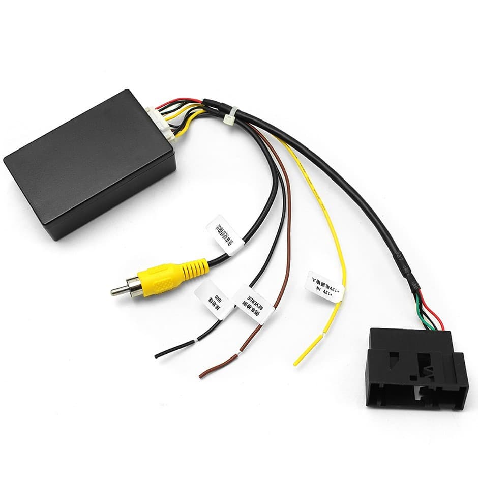 Volkswagen RGB to AV decoder box suitable for Volkswagen Tiguan Passat Golf original car camera converter
