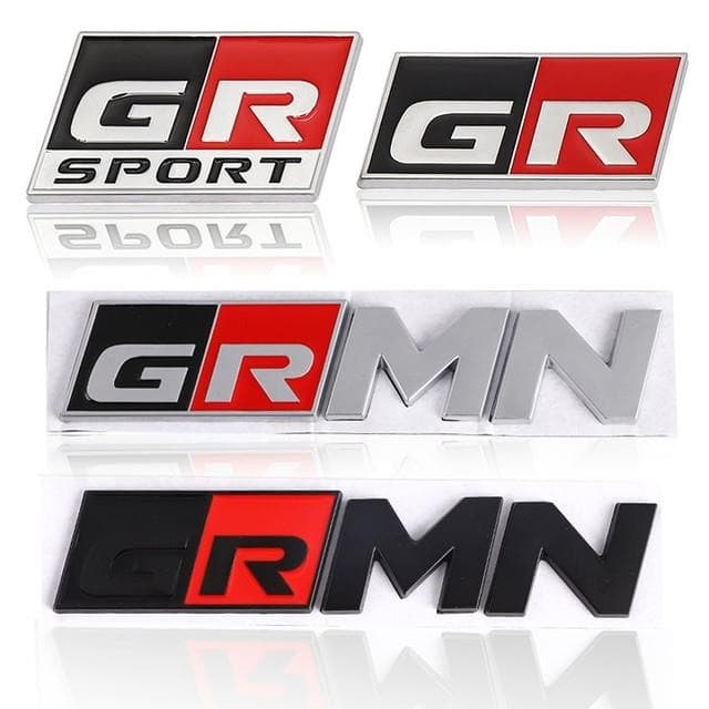 gr logo GRMN car sticker GRSPORT medium net logo is suitable for Toyota gr car logo gt86 body sticker modification