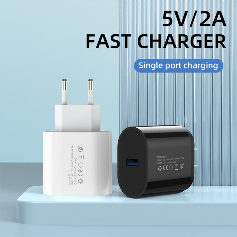 5V 2A Fast Charging Head for Xiaomi, Android Phones EU, US