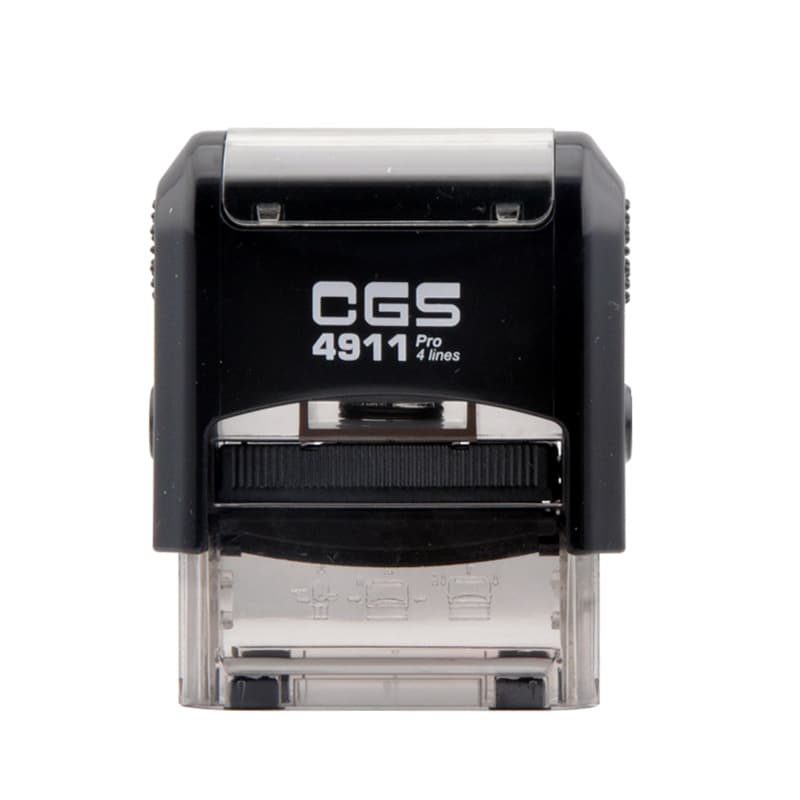 CGS Self-Inking Stamp Custom Engraving 4911/4912/4913 Stamp Wholesale Engraved Flip Stamp Shell