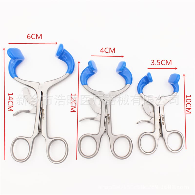 Dental mouth stainless steel pliers opener reamer mouth opener