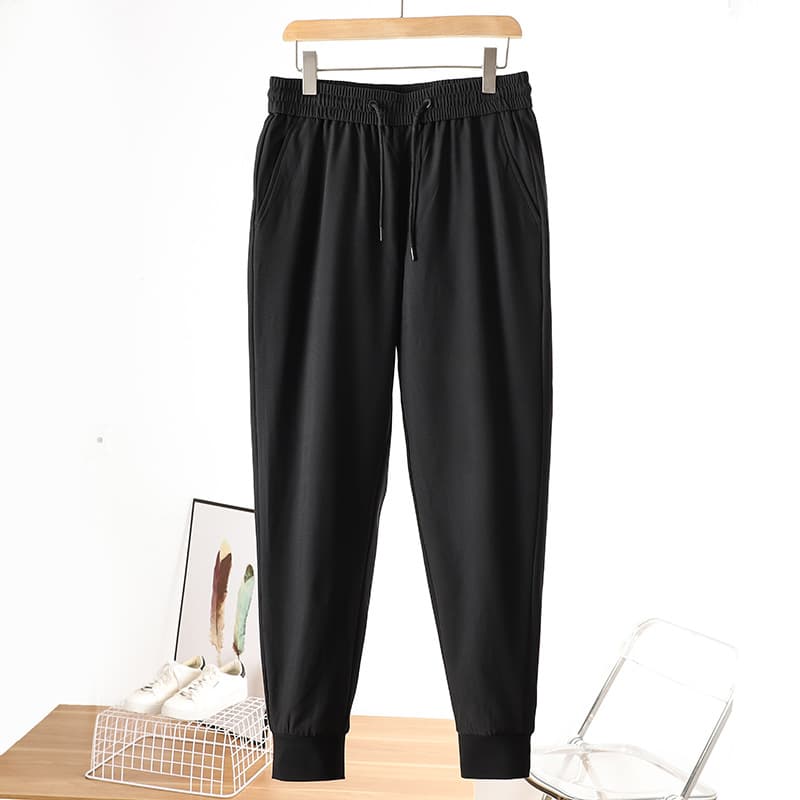 One pair for winter 90% goose down new winter style men's outerwear casual outdoor waterproof elastic waist down pants trousers.
