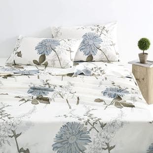 American Style Sheet Set Four-Piece Bedsheet Set Microfiber Fitted Sheet Foreign Trade Amazon Extra-Large Pillowcase Export