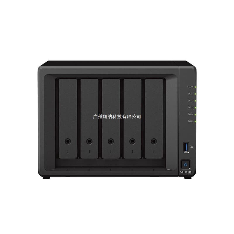 DS1522+ with 3 Synology Plus Series HAT3300 4TB Hard Drives, ZhiLang Default Option
