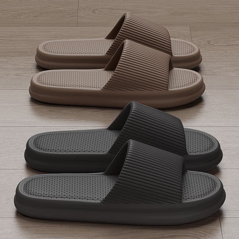 EVA Slippers Women Summer Indoor Bathroom Non-Slip Soft Sole Couple House Slippers Men Wholesale
