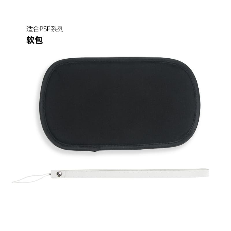 Compatible with PSP Series Sponge Soft Case Console Protective Bag, PSV Console Protective Soft Case, PSP GO Soft Case with Wrist Strap