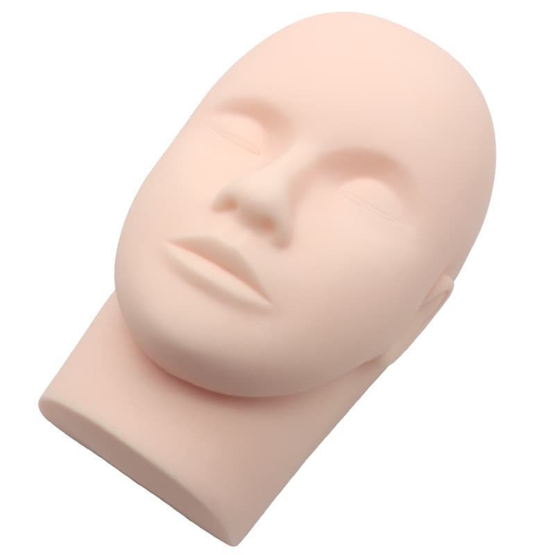 Eyelash Extension Practice Mannequin Head for Beginners Beauty Training