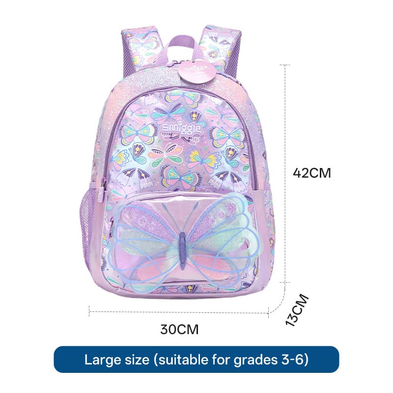 Smiggle Kids Backpack Outdoor Campus Cartoon New Style In Stock Wholesale Lightweight Casual Breathable Student Backpack