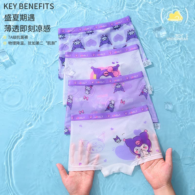 Children's Underwear Drop Shipping Summer Breathable Girls' Boxer Briefs Baby Infant Girls Toddler Kids Shorts Wholesale