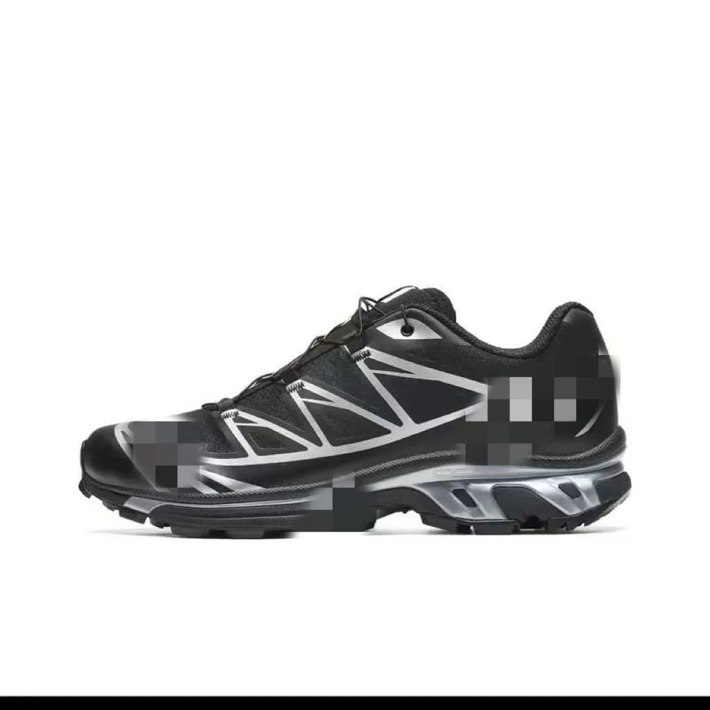 Salomon XT-6 Trail Running Shoes for Men and Women, 3D Raised Functional Design, Waterproof, Slip-Resistant, Lightweight, Black and White