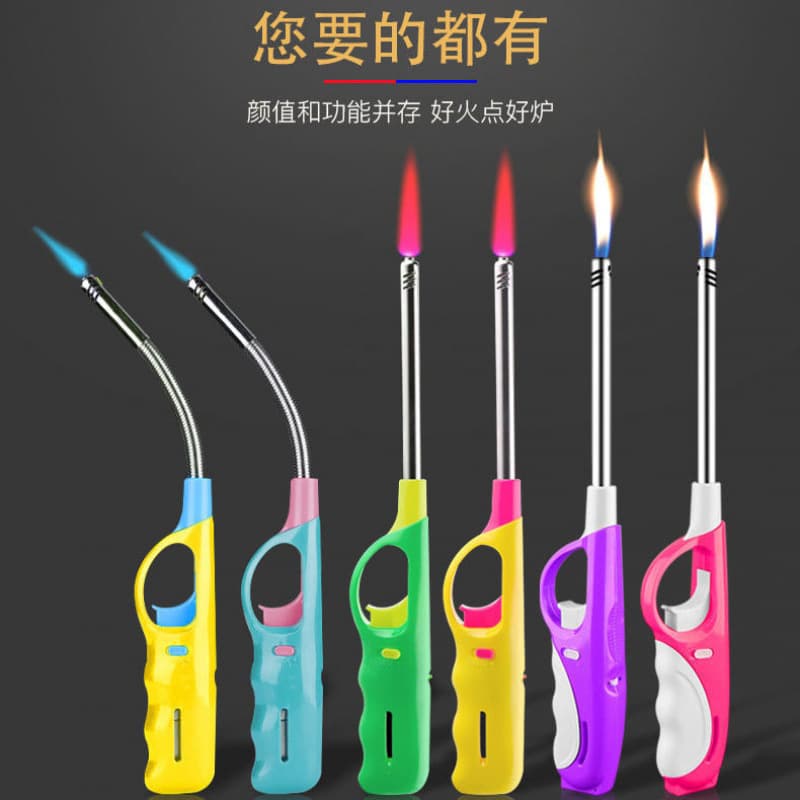 Igniter gas stove pulse ignition gun kitchen household electronic lighter extended gas lighter ignition rod