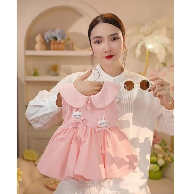 Little Girl Dress Summer 2026 New Fashion Summer Baby Korean Princess Style Dress Super Cute