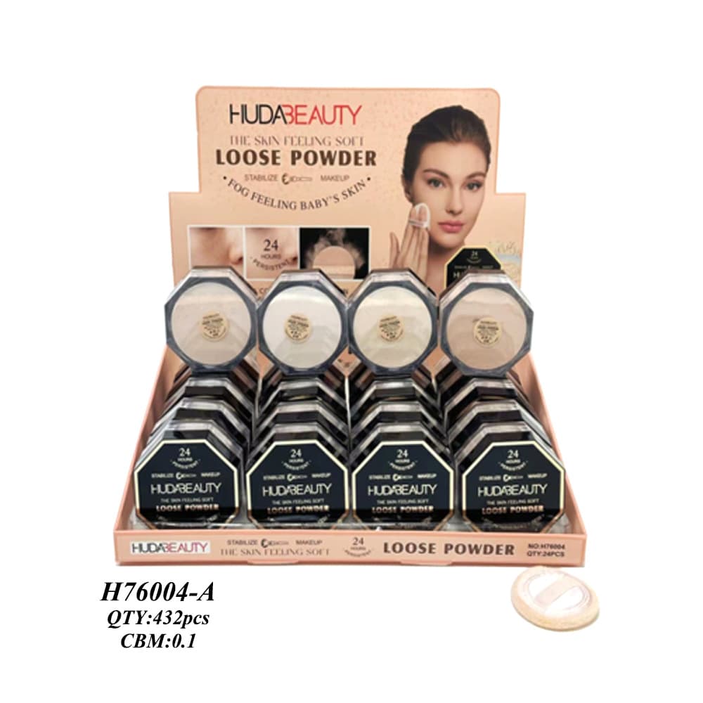 HUDA Beauty Wet & Dry Dual-Use Loose Powder Setting Powder One-Key Matte Finish Touch-Up