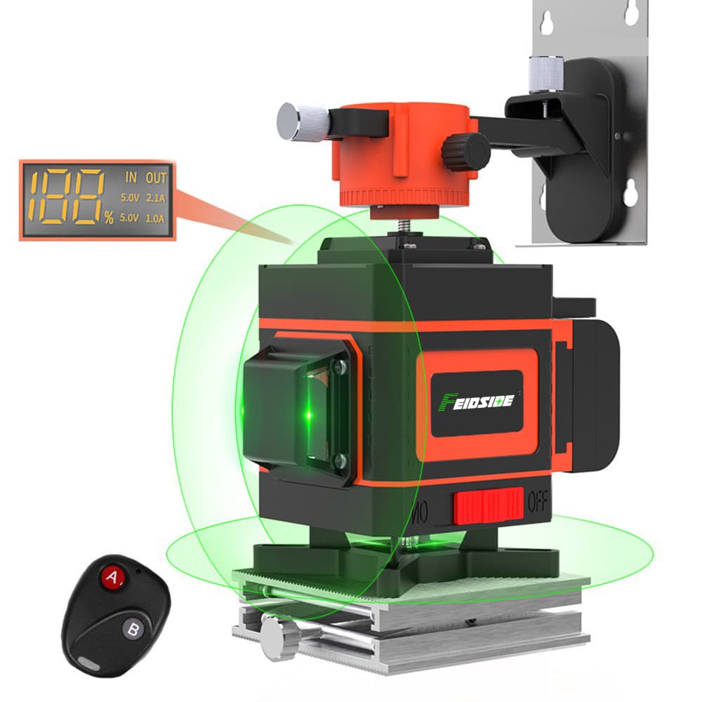 Outdoor High-Power Green Laser Level Self-Leveling Shockproof Laser Level for Cross-Border