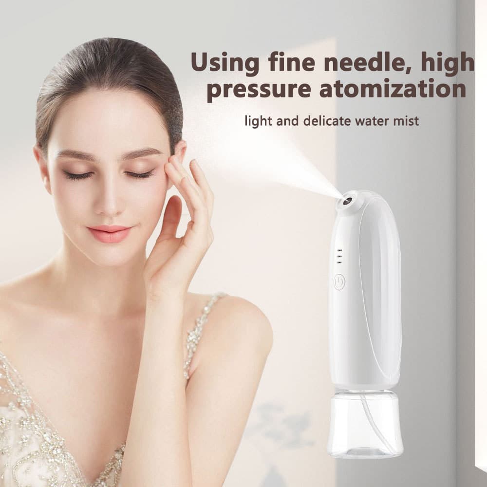 Cross-border new oxygen injection instrument high pressure spray nano oxygen injection beauty instrument portable home hydrating and moisturizing wholesale