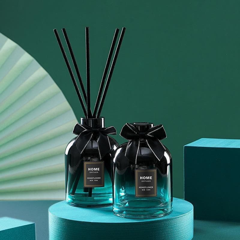 Gradient Color Aromatherapy Bottle Fireless Rattan Aromatherapy Empty Bottle Glass Expansion Bottle Aromatherapy Bottle Naked Bottle Aromatherapy Glass Bottle