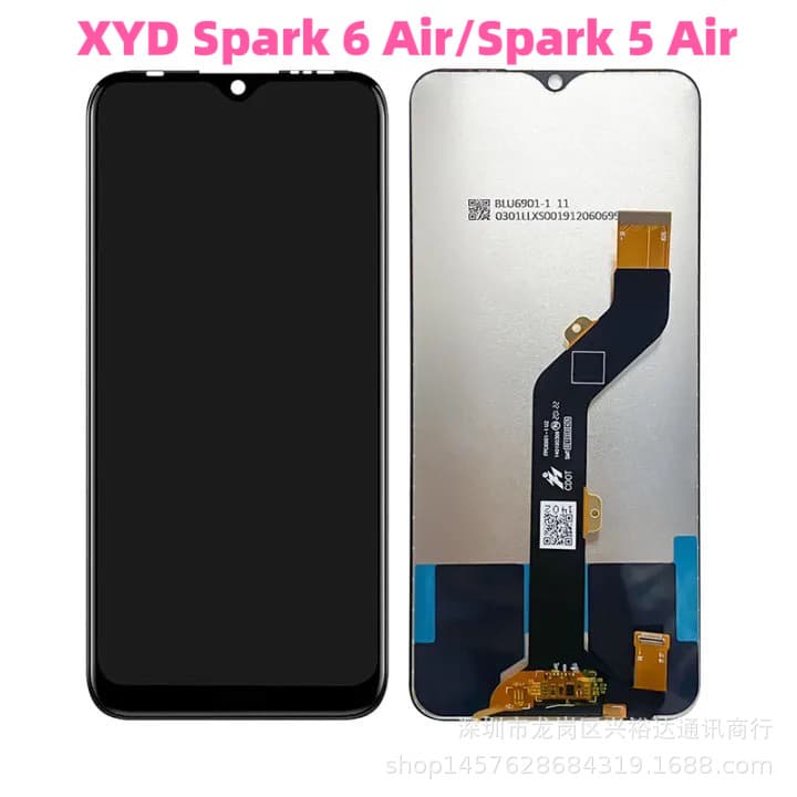 Compatible with Tecno Spark 5 Air Phone Screen, Pouvcir 4 Pro LCD Screen, Wholesale Factory