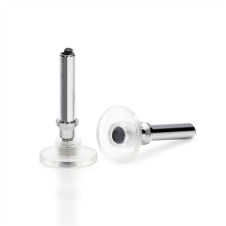 Universal Capacitive Pen Suction Cup Transparent Metal Disc Stylus Passive Replaceable Disc Stylus