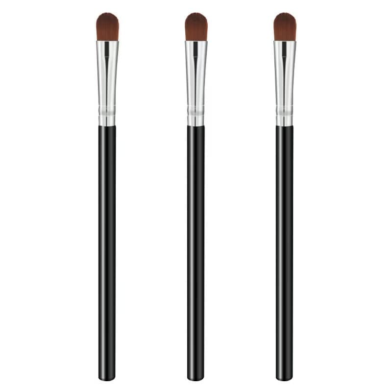 Single Eyeshadow Brush Mini Portable Single Makeup Brush Girl Heart Flat Head Eyeshadow Stick Lip Brush Makeup Tool