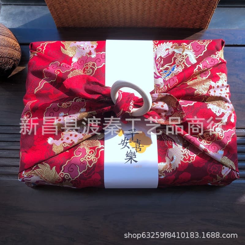 2024 Spring Festival Year of the Dragon Gift Bag, Toffee Candy Biscuit Baking New Year Specialty Gift Box