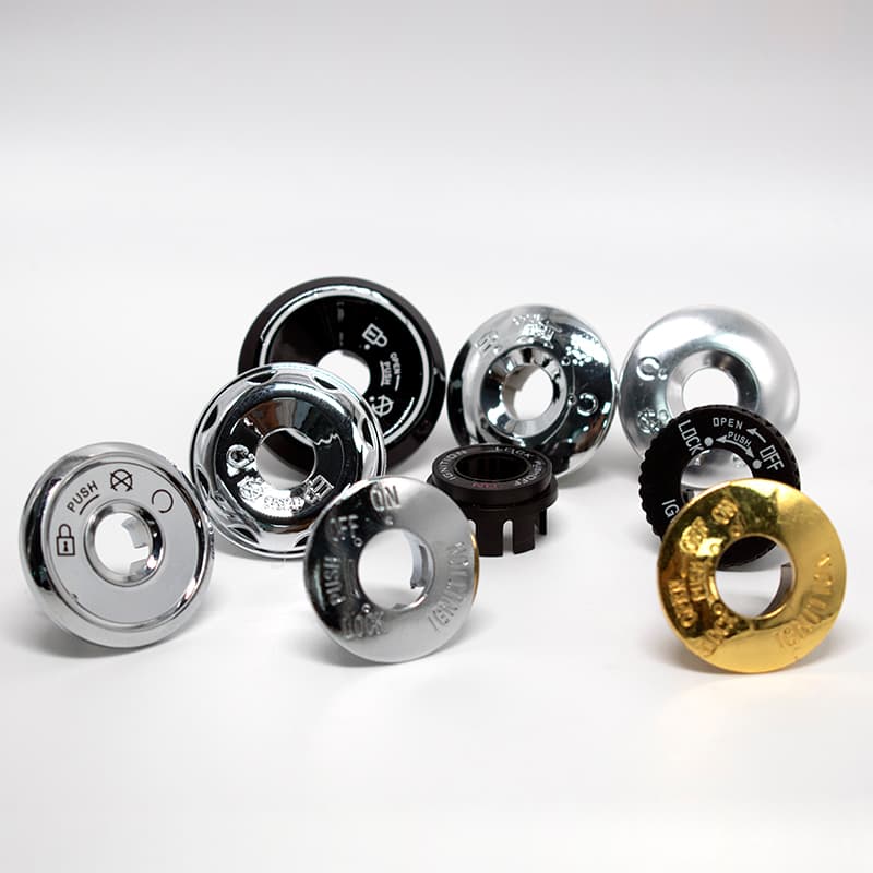 Motorcycle and Electric Scooter Ignition Switch Cover for Yadea, Lvju, Lvjia, Liming, Aima, Xiaogui King Key Cover Face Plate Accessories