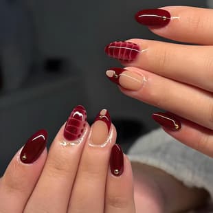 Wearable Nails Almond Shape Simple Rhinestone High-End Style European American Ins Style Fake Nails for Export