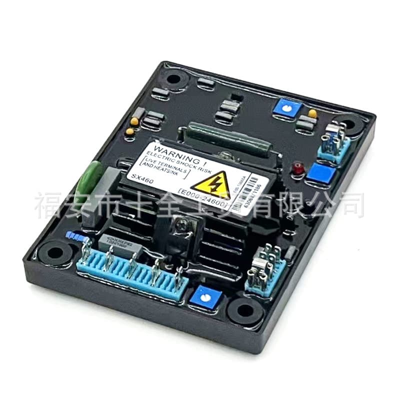 Diesel engine brushless generator parts, automatic excitation voltage regulator SX460, voltage stabilizer, voltage regulator board AVR
